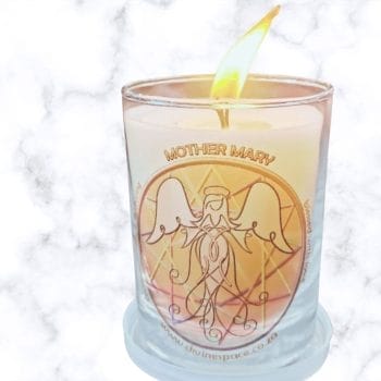 Angel candle -Mother Mary
